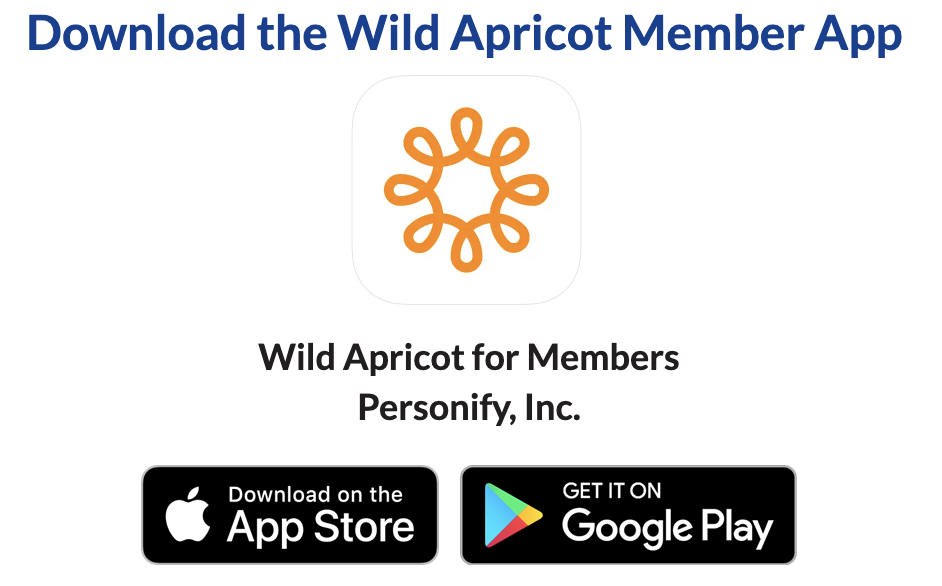 Download Wild Apricot Member App 